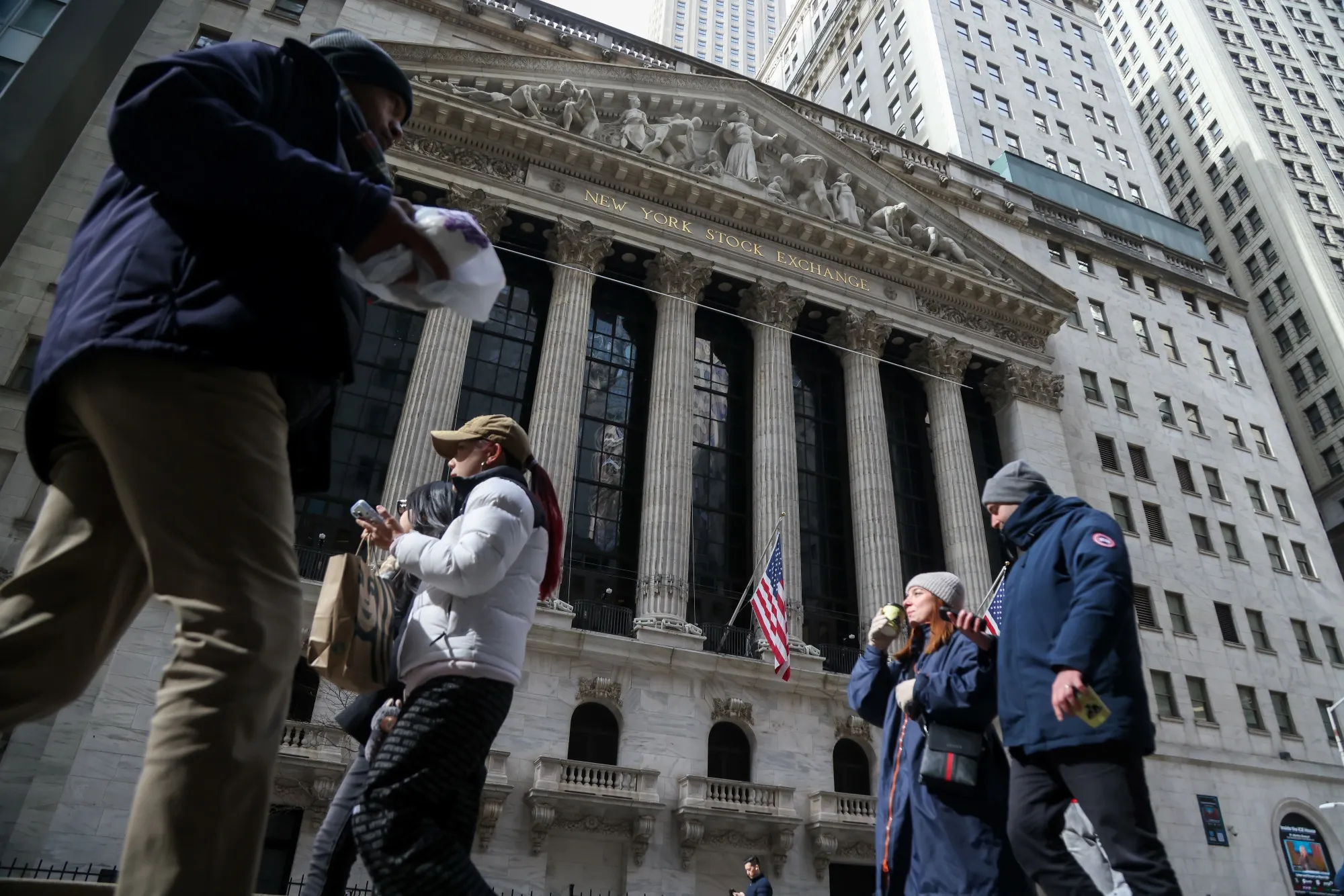 The New York Stock Exchange.&nbsp;