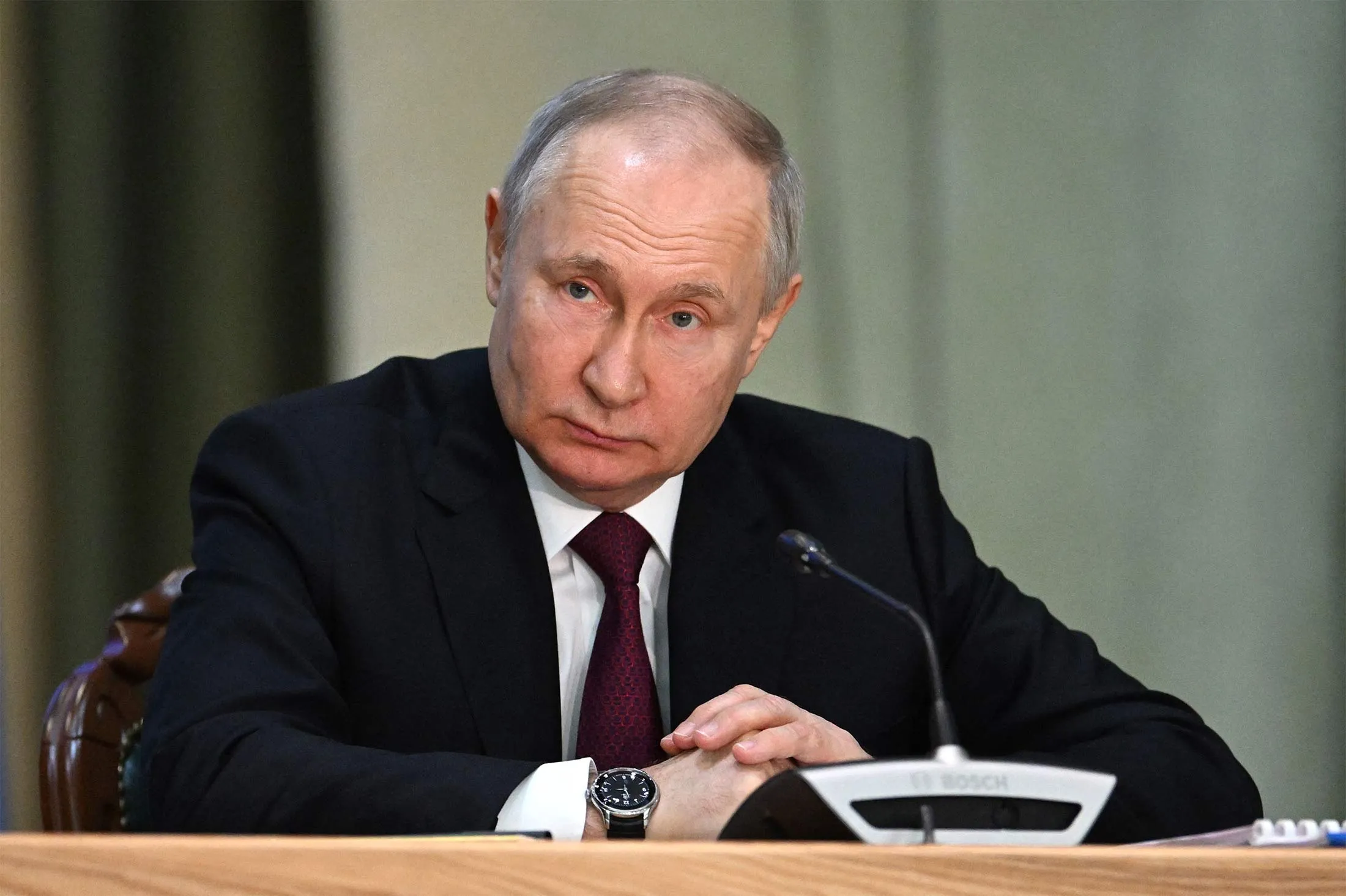 Vladimir Putin&nbsp;on March 15.