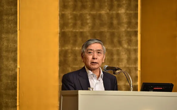 Governor Haruhiko Kuroda faces a test.
