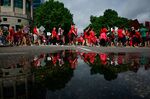 Supporters Attend 'March For Students And Rally For Respect' Protest Amid Decade Of Cutbacks In Public Education