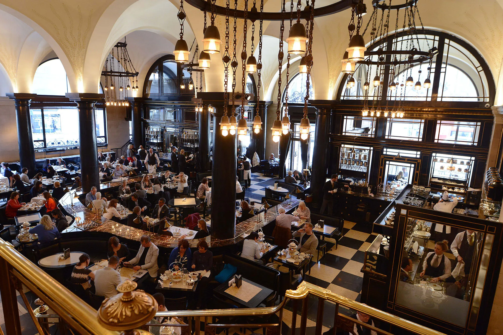 The Wolseley in London. 