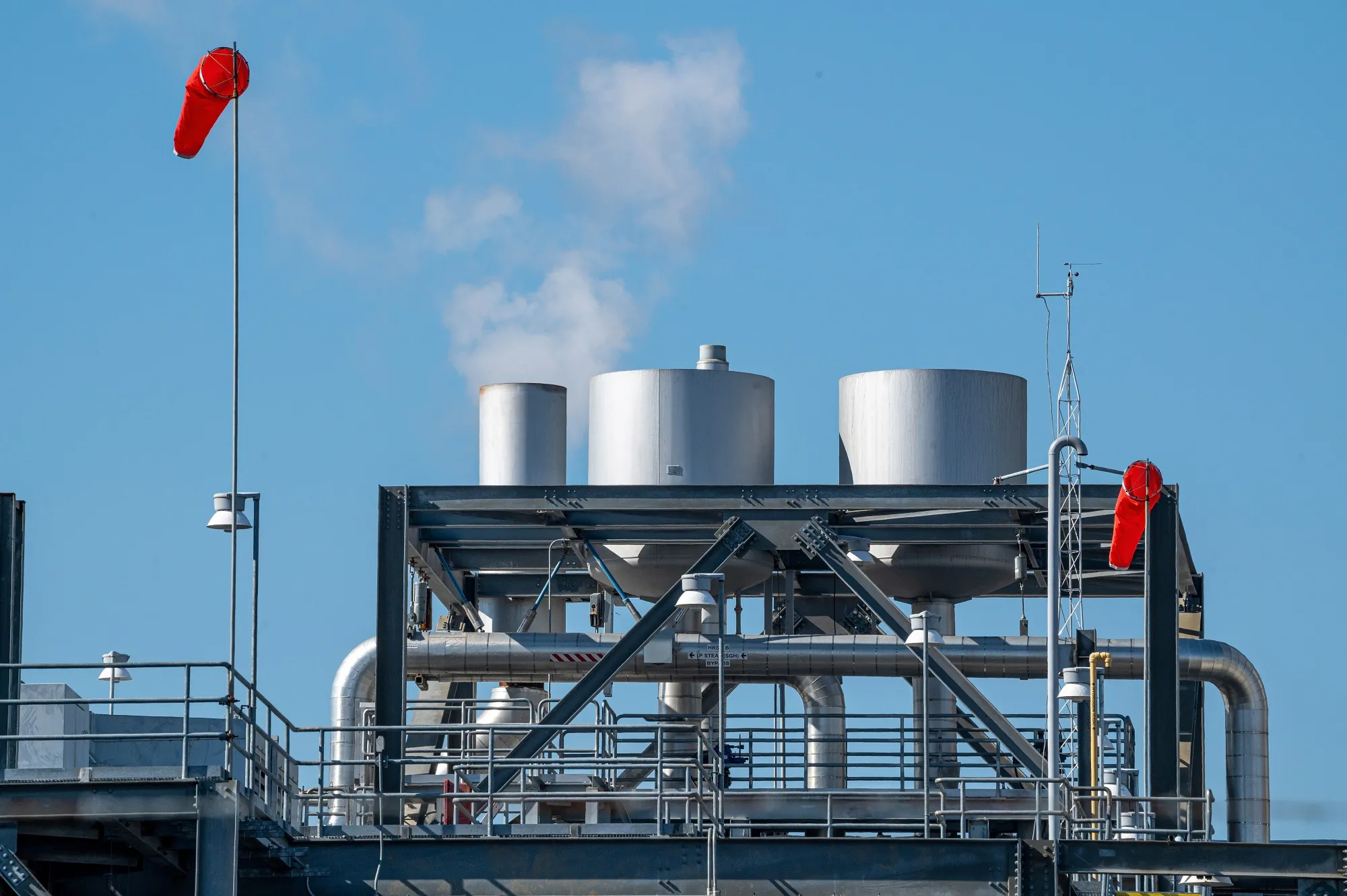 The Gateway Generating Station natural gas-fired power plant in Antioch, California. The fuel’s use is on the rise.