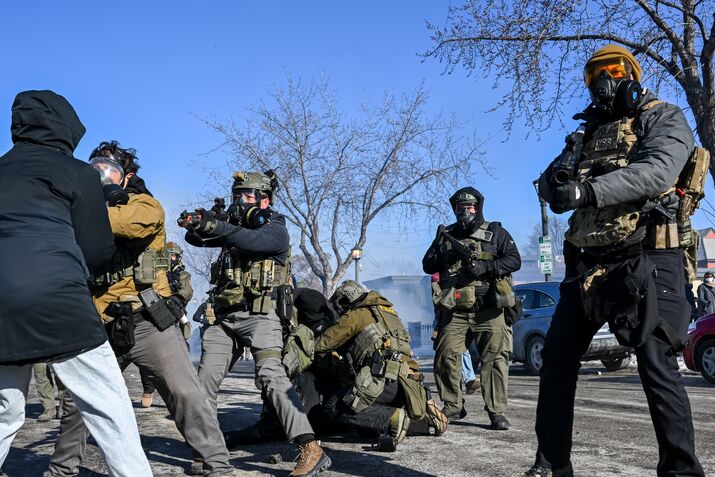 Federal Agents Descend On Minneapolis For Immigration Enforcement Operations