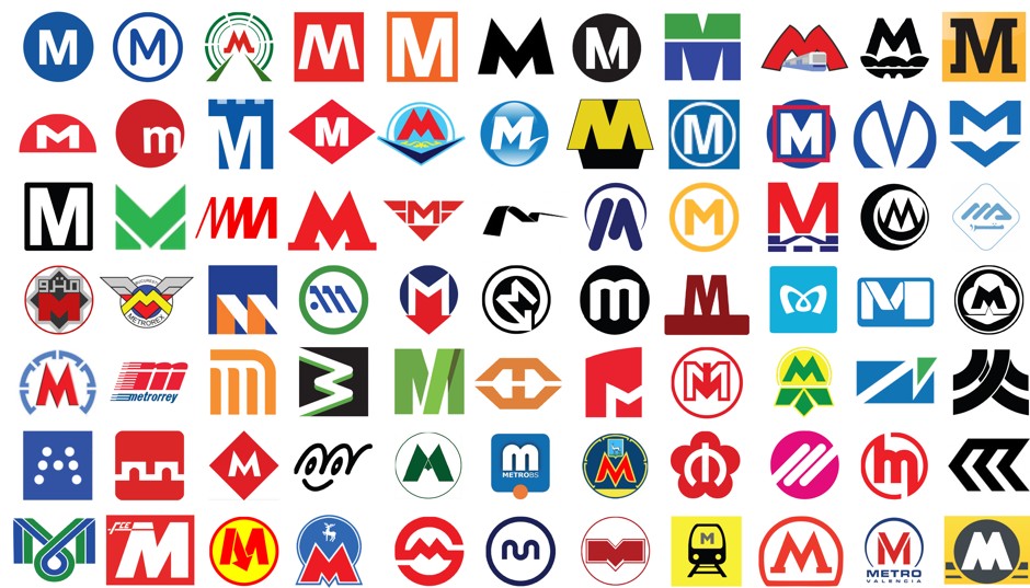 m logo design