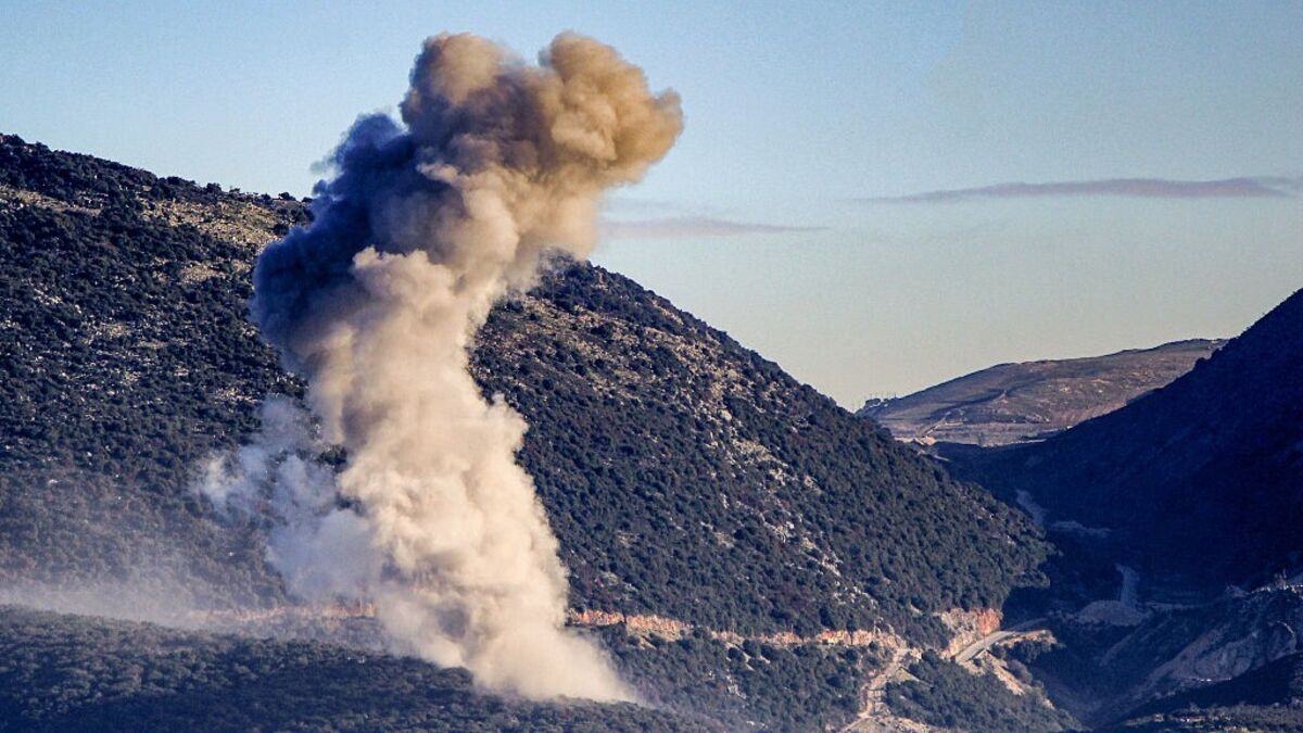 Explosions Seen in Southern Lebanon Following Airstrikes