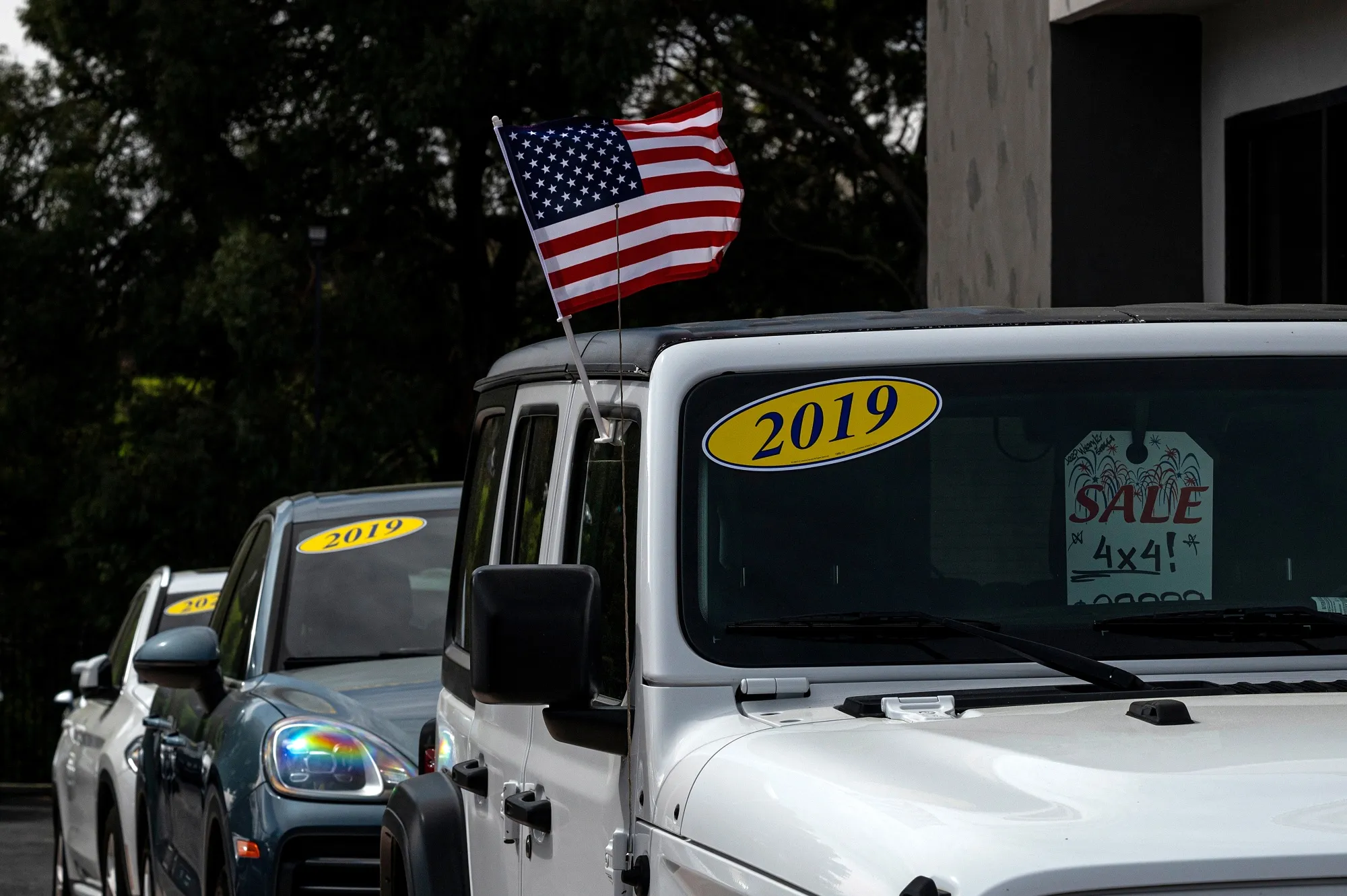 Used car loan-to-value ratios increased to 125 in the first three months of this year.