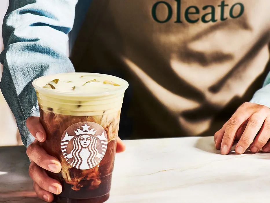Starbucks’ olive oil-infused coffee.