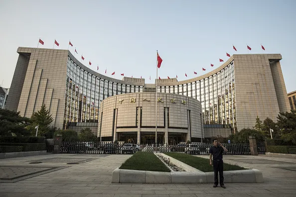 China's central bank is worried.
