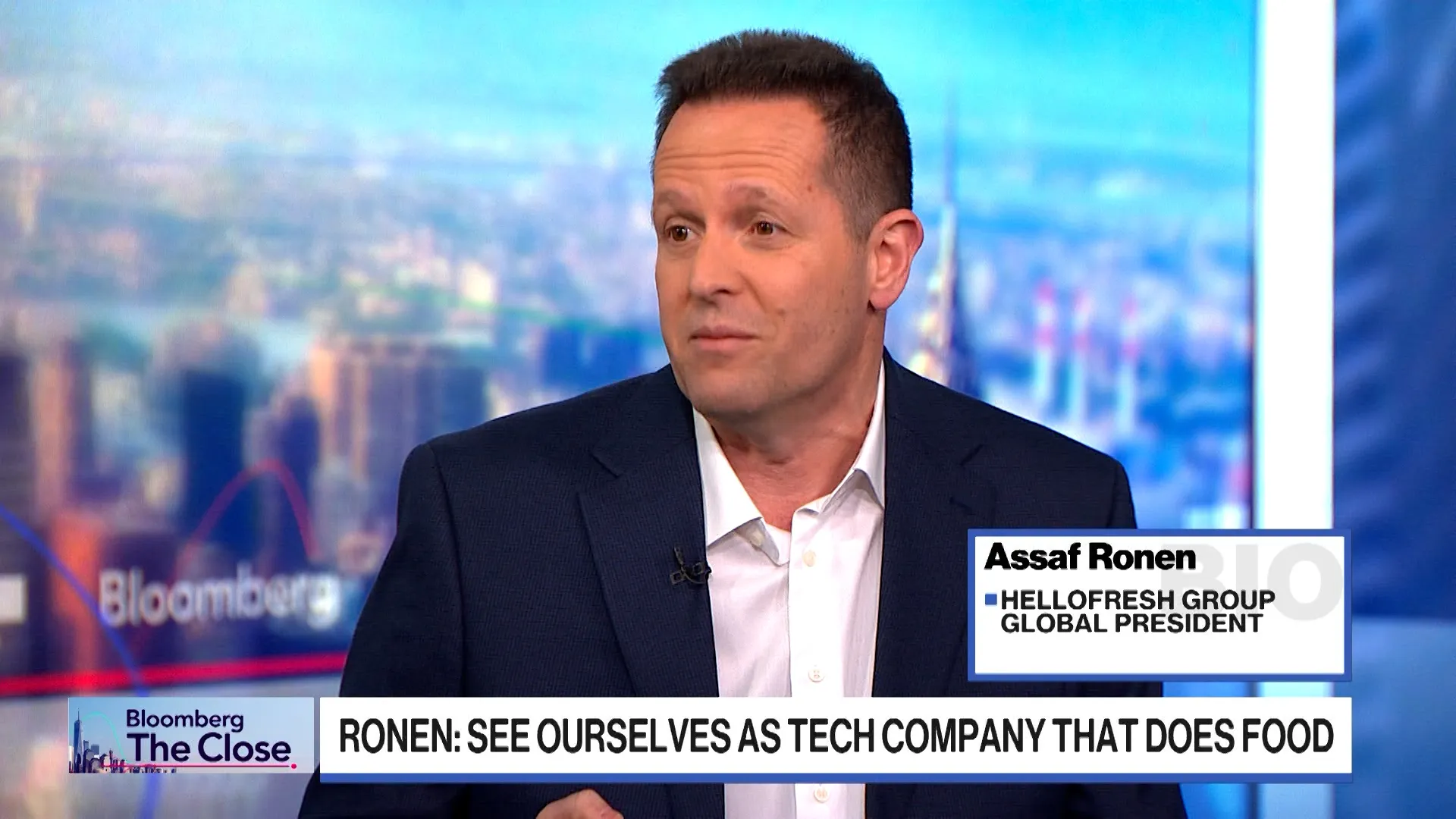 bloomberg.com - Watch HelloFresh's Ronen: Customers Use Us to Hedge Food Costs