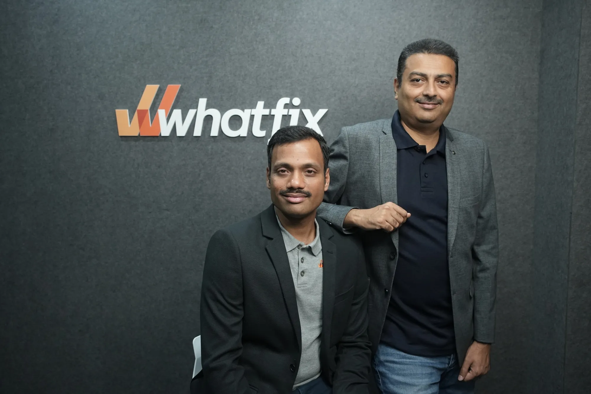 Khadim Batti, right, and Vara Kumar.