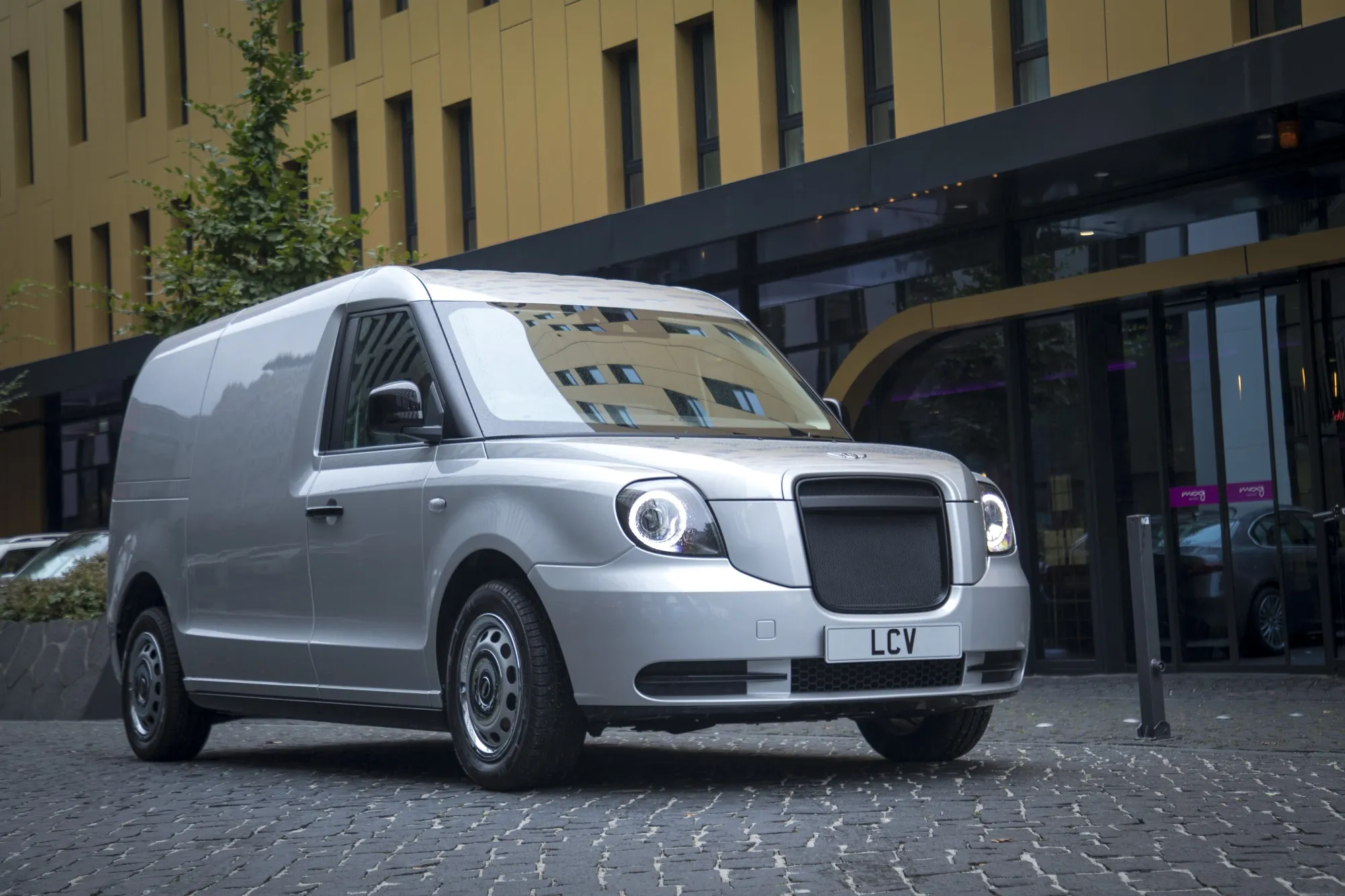 The LEVC electric van.