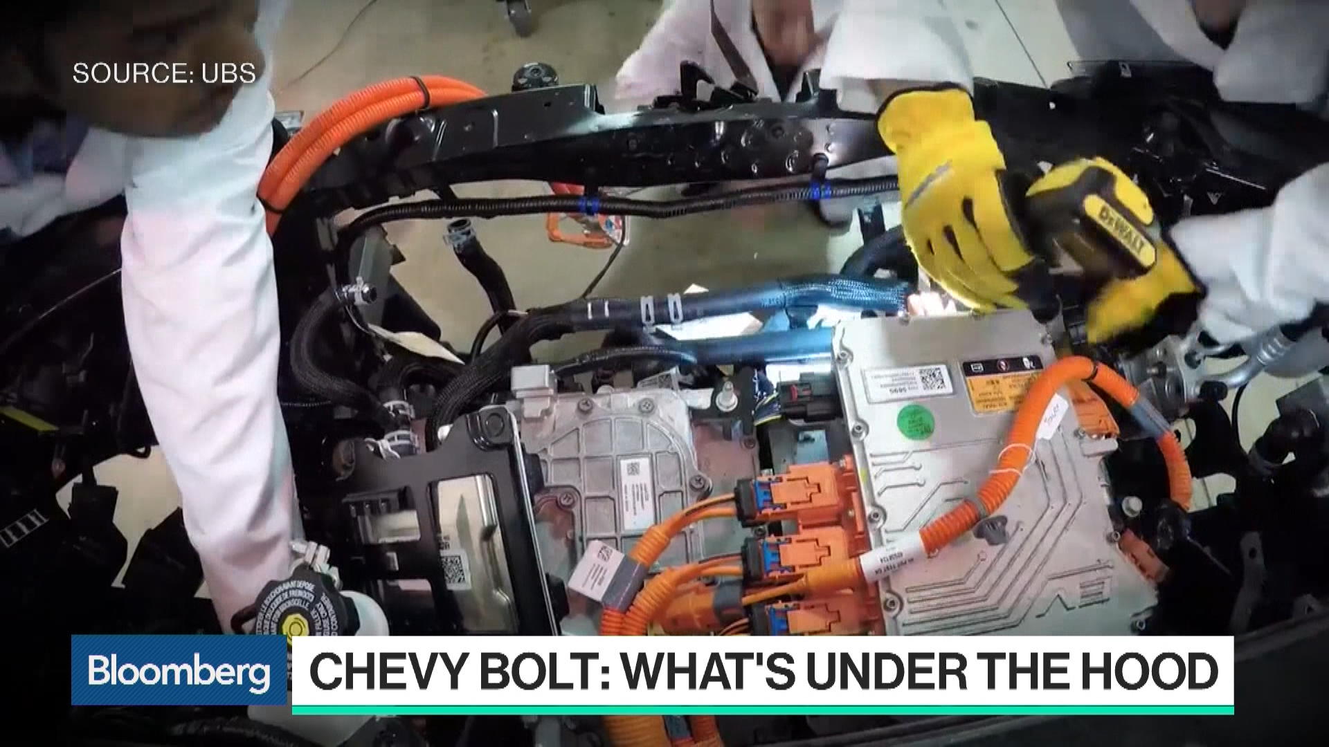 Going Under the Hood of the Electric Chevy Bolt Bloomberg