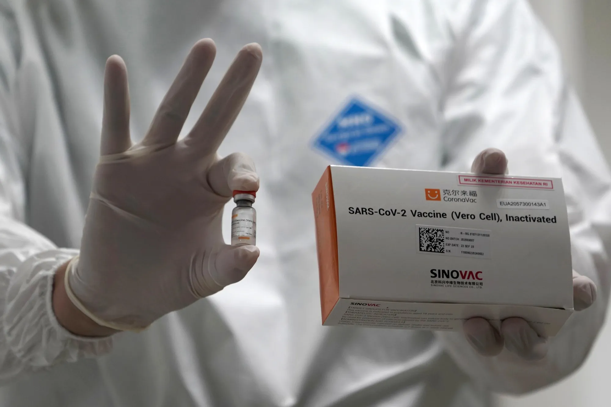 The Sinovac&nbsp;Biotech Ltd. coronavirus vaccine.&nbsp;