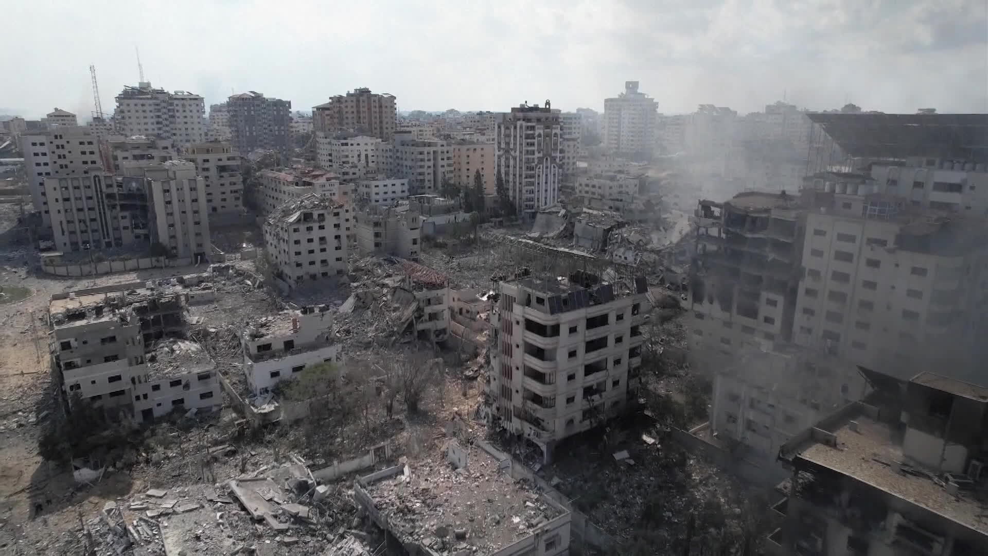 Watch Gaza City Destruction Following Israeli Bombardment - Bloomberg