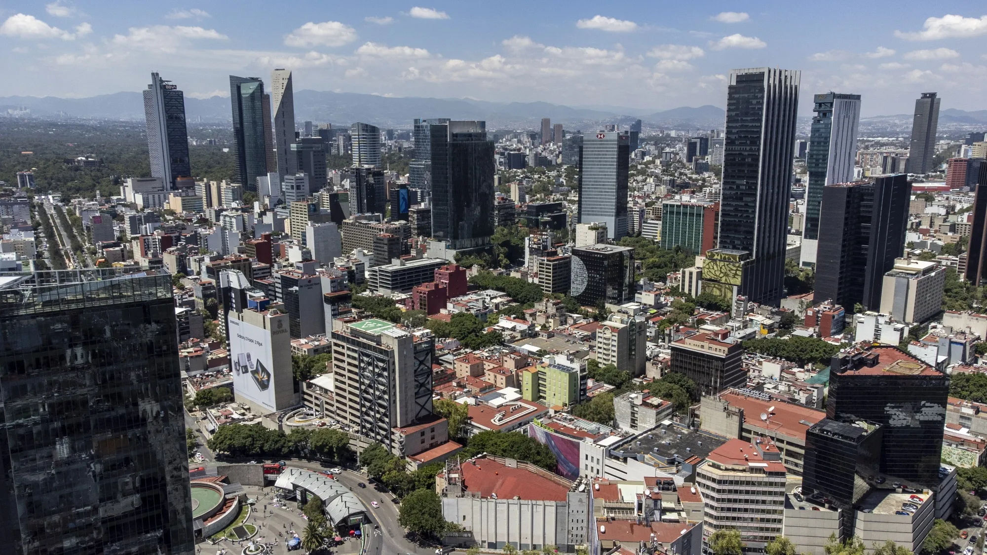 Buildings in Mexico City