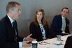 Executives Attend An Investor Roundtable