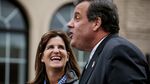 New Jersey Governor Chris Christie and his wife, Mary Pat, attend an event on Oct. 29, 2014, in Belmar, New Jersey.&nbsp;