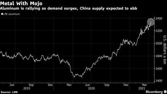 Alcoa Reaches Two-Year High as Aluminum Rally Supercharges Sales