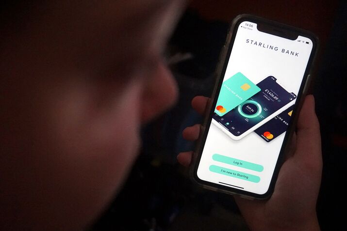 BRITAIN-MOBILE-TECHNOLOGY-APP-BANKING-STARLING BANK