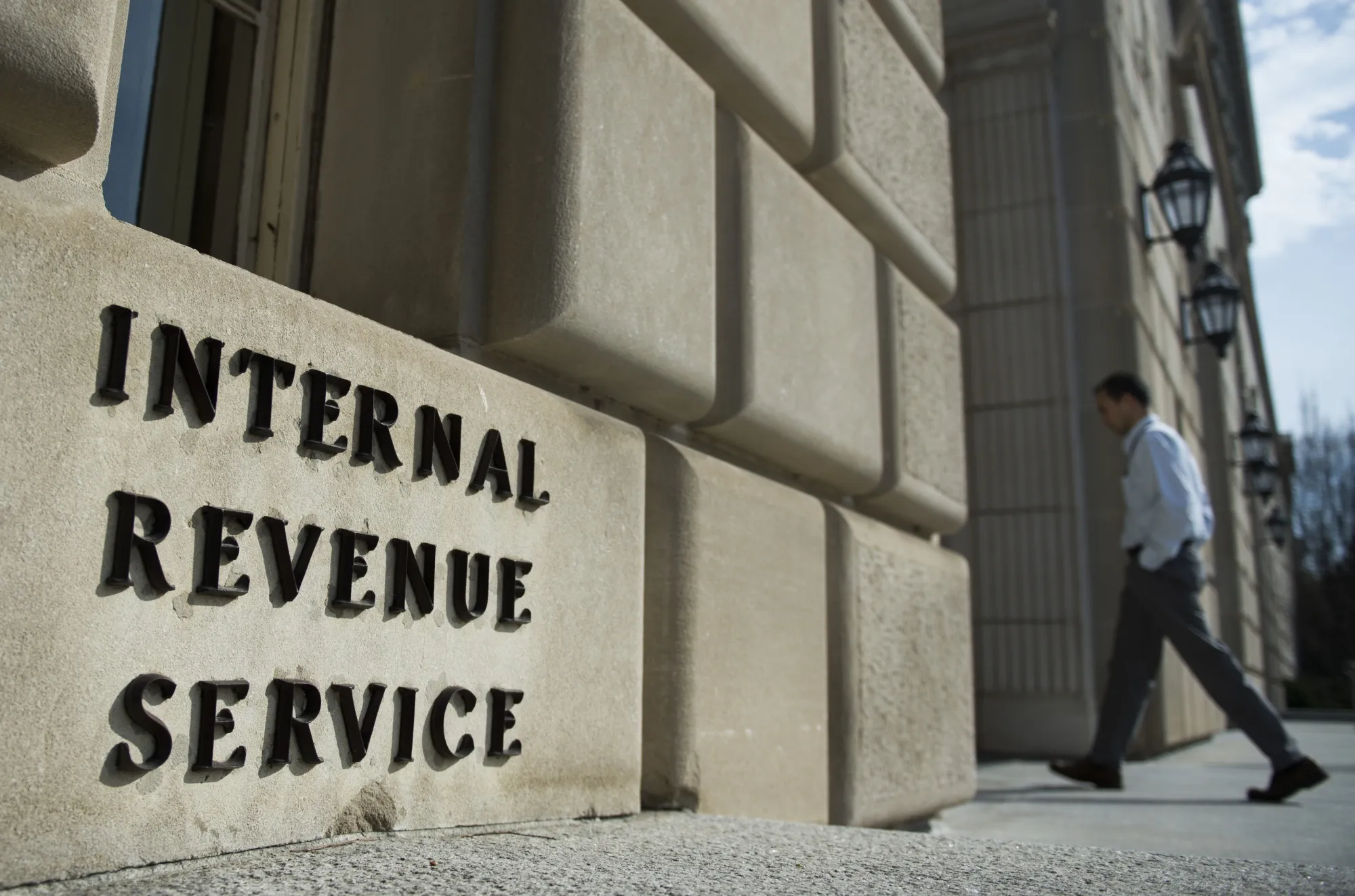 The Internal Revenue Service building in Washington, DC.