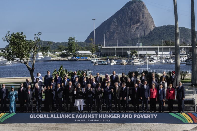 G20 Leaders Summit In Rio De Janeiro