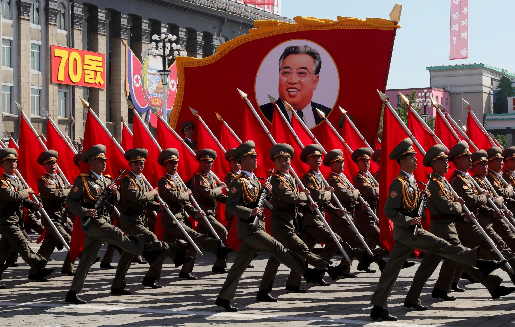 Cult of personality in North Korea