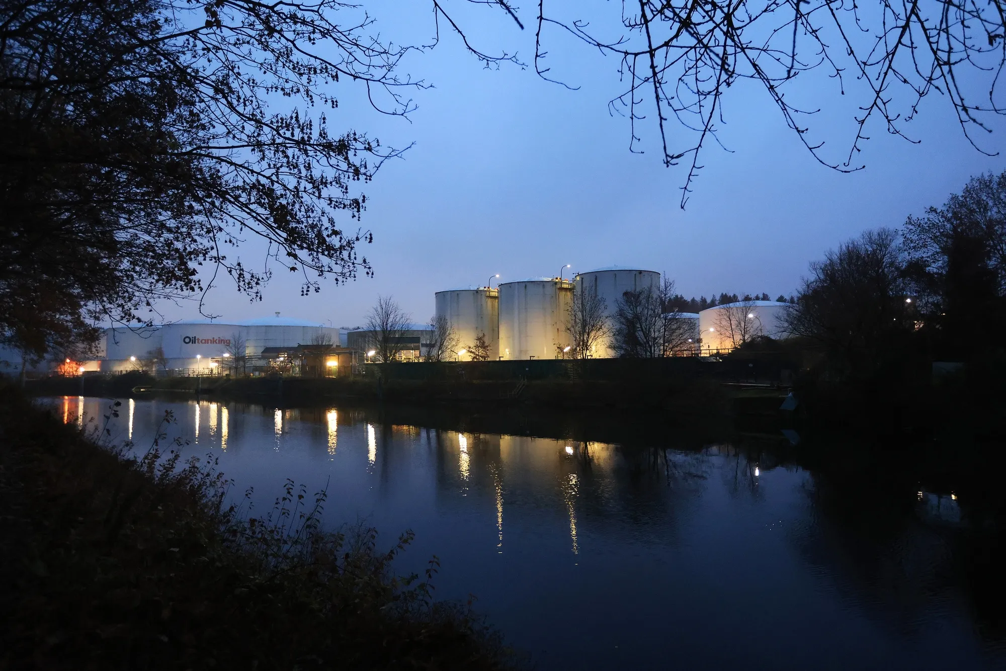 No more Russian crude for these storage tanks.