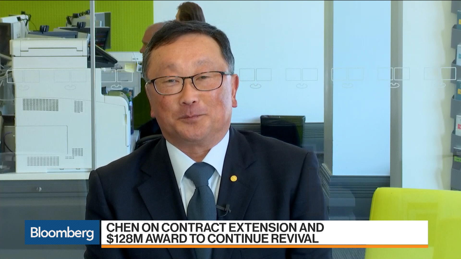 Watch Blackberry CEO Chen on Big Tech, Innovation and Jaguar - Bloomberg