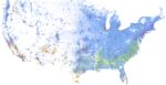relates to A Strangely Beautiful Map of Race in America