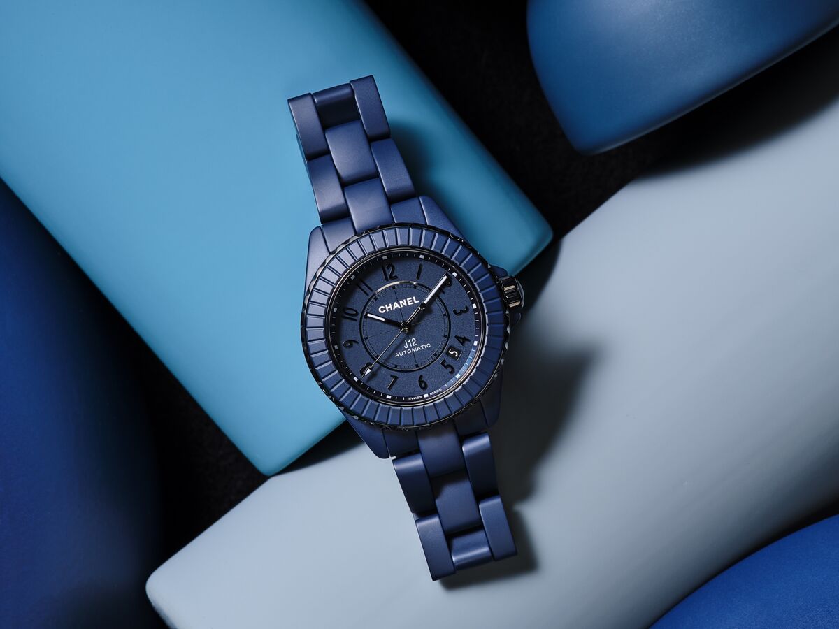 Chanel's New J12 Bleu Watch Is Fall's Most Subtle Statement of