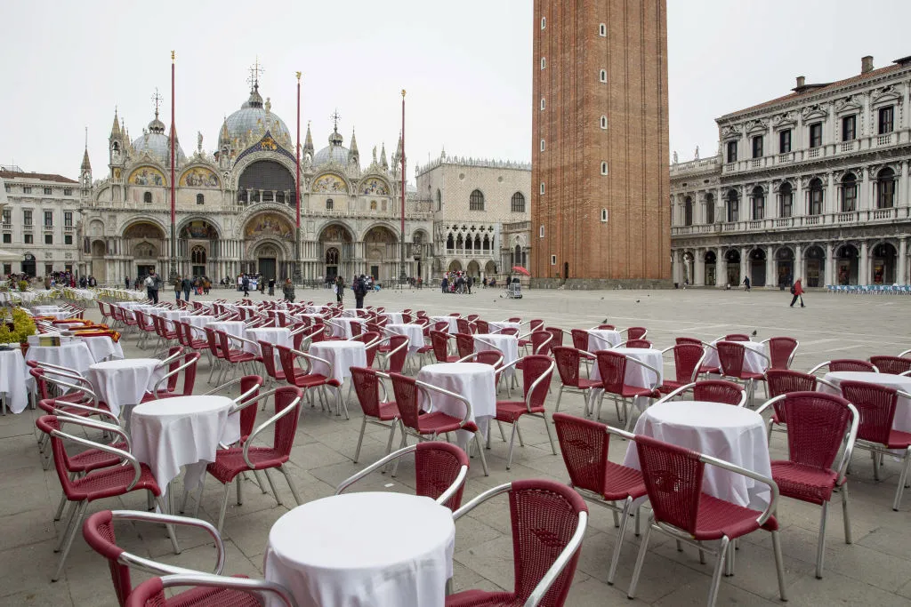 Empty tables.