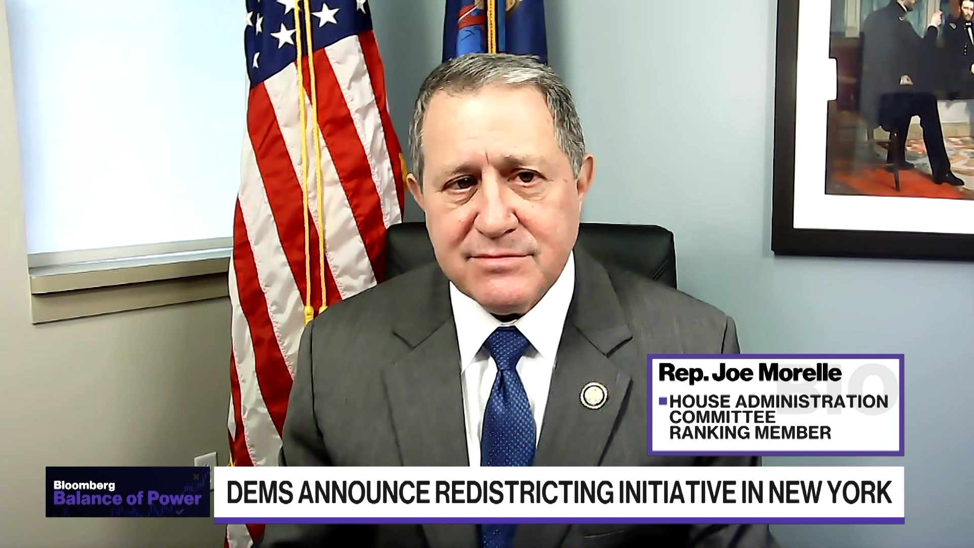 Representative Joe Morelle (D-NY) voices his frustrations with Tennessee adopting a new map that eliminates the state’s only Democratic congressional seat.