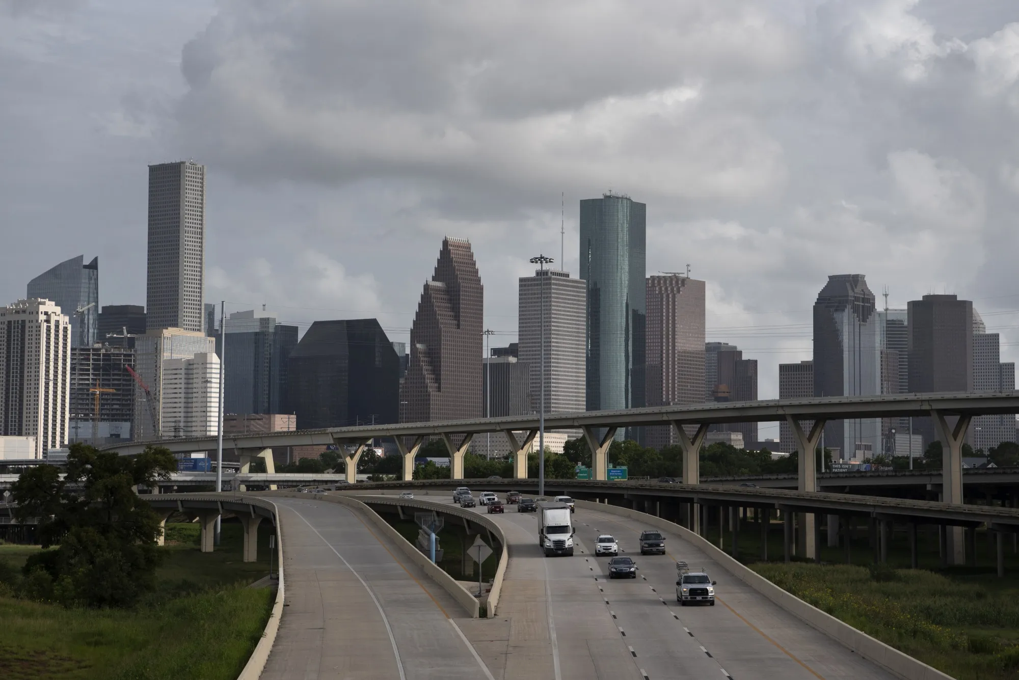 Downtown Houston.