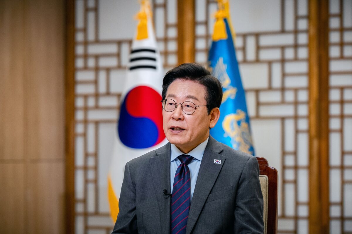 ブルームバーグのニュース記事「3500億ドル投資計画巡る米韓協議、全項目でなお難航－李大統領」の画像