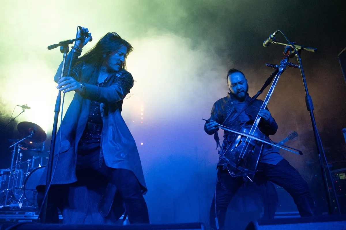 The Hu perform on stage during Download festival&nbsp;in Castle Donington, England in 2019.