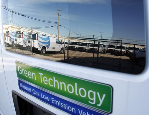 AT&T to Ryder Driven Toward Natural Gas Vehicles as Oil Soars