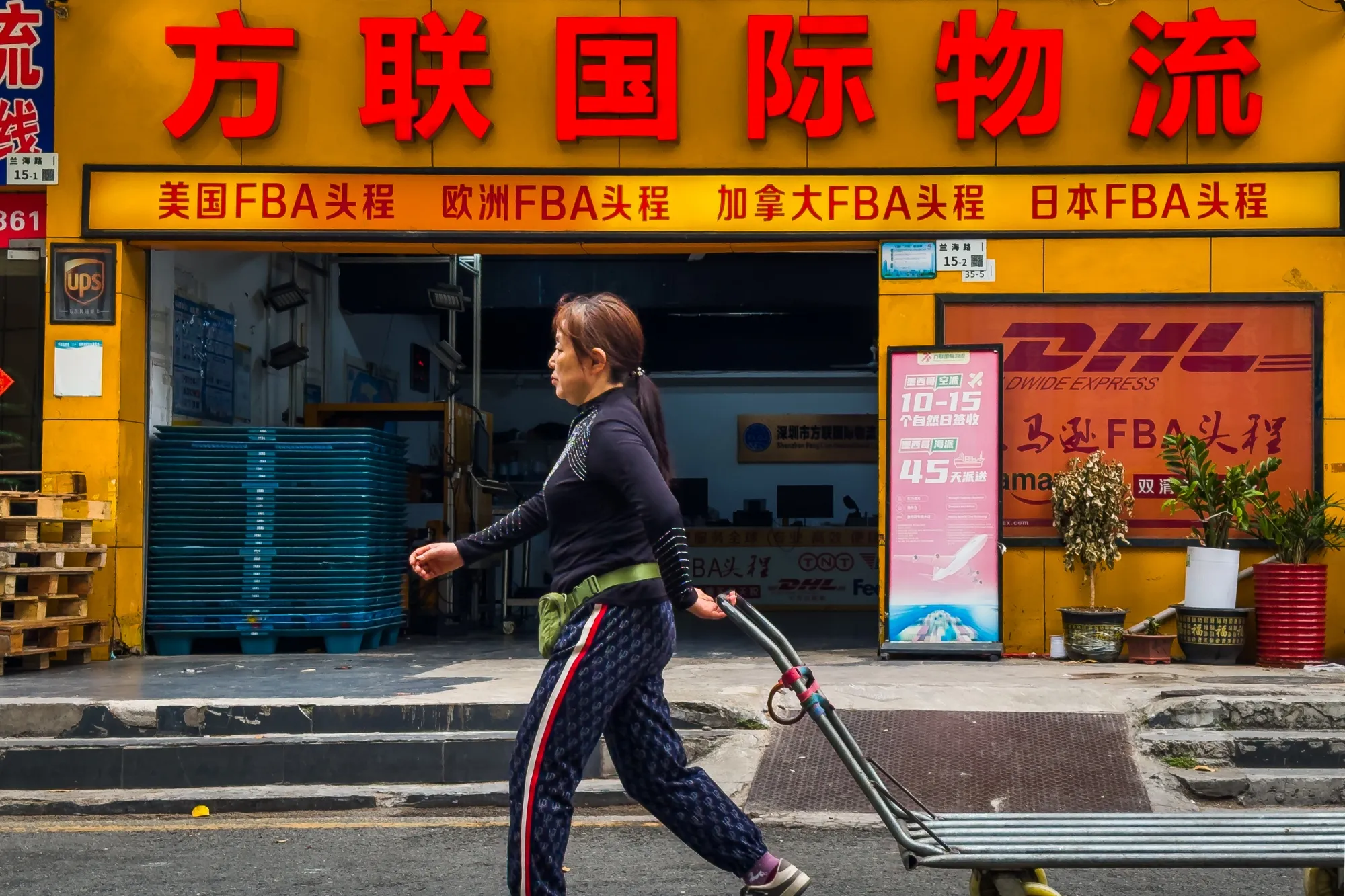 Chinese manufacturers aren’t slowing production. They're selling those wares to countries other than the US.