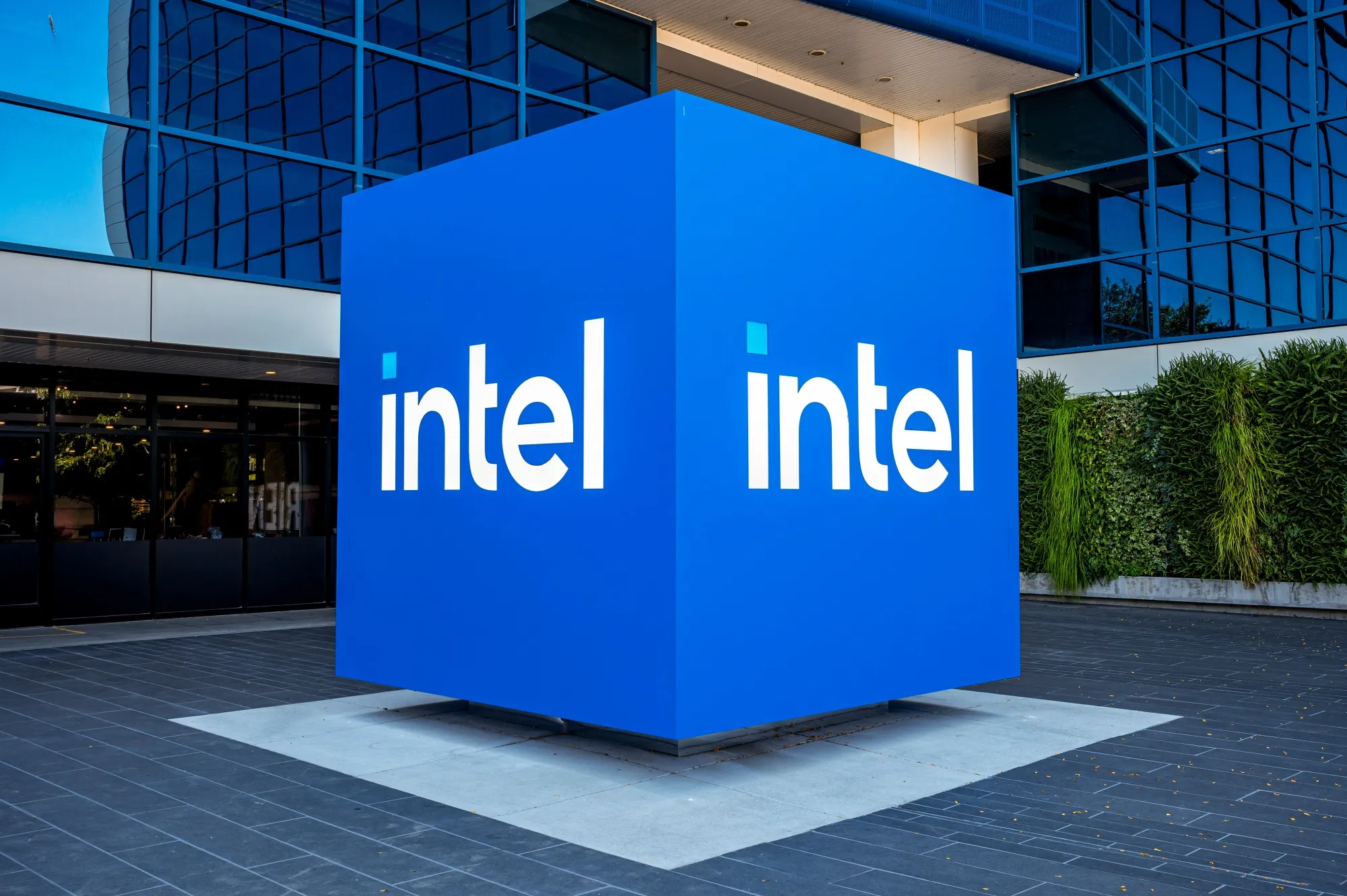 Intel Corp. headquarters in Santa Clara, California.