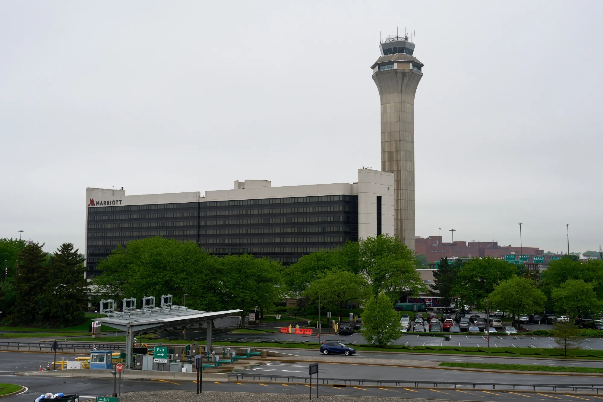 A FAA Air Traffic Control tower&nbsp;at Newark Liberty International Airport in New Jersey.