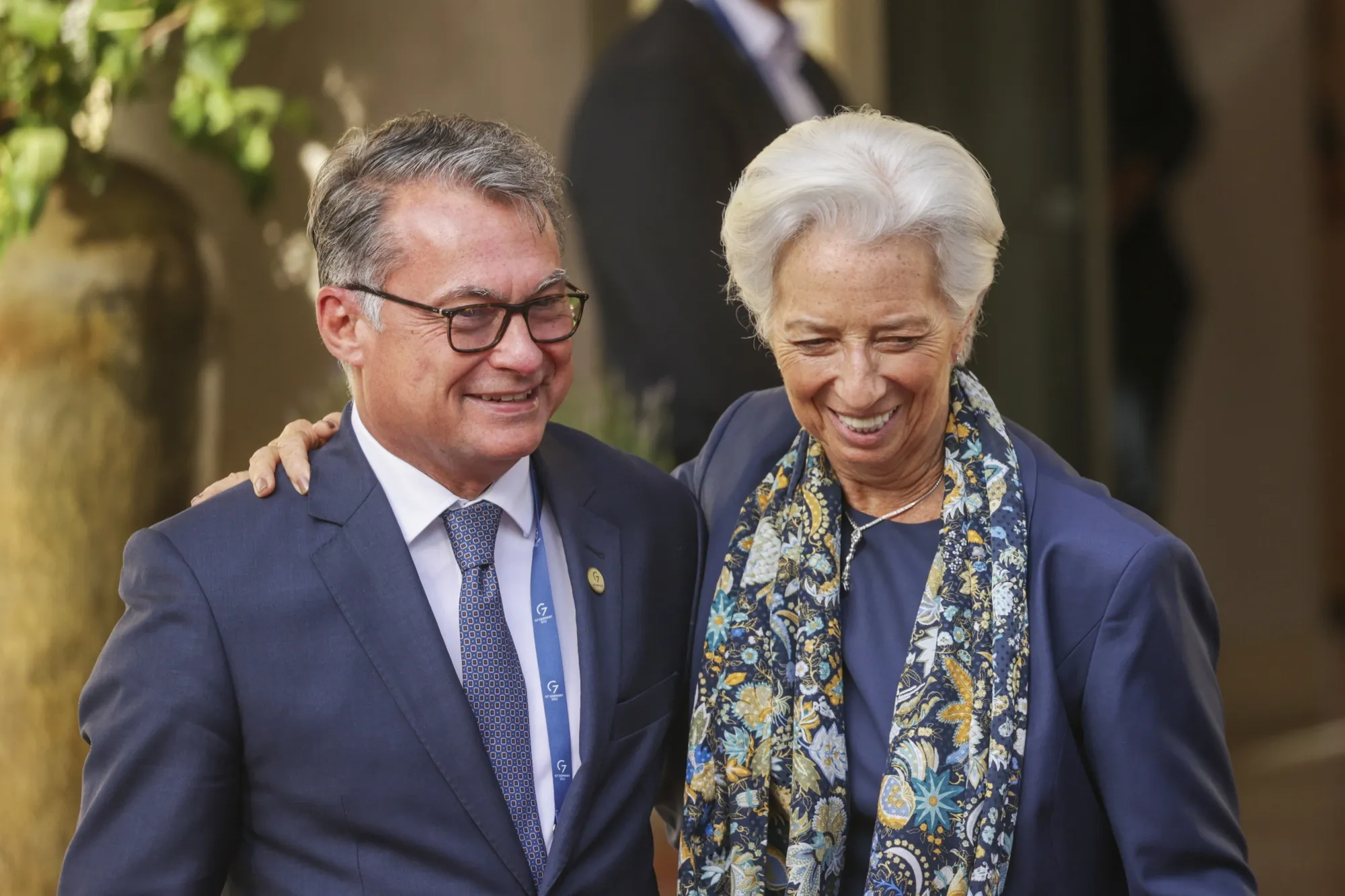 The policy maker on the left is making life tougher for the policy maker on the right.