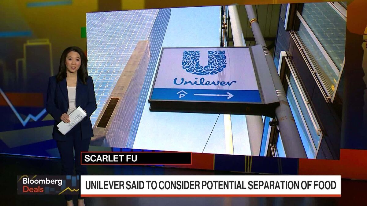 Unilever Is Said to Consider Potential Separation of Food
