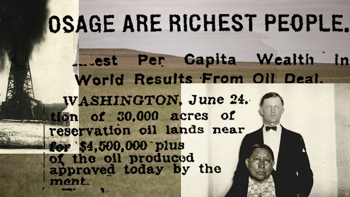 What is Osage Nation wealth?