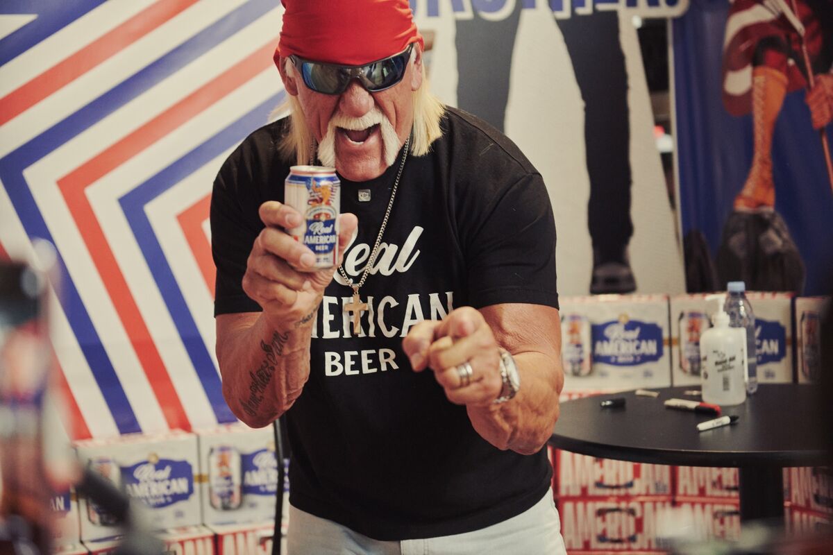 Hulk Hogan Real American Beer Endorsed by Trump Tries to Become a Real  Business - Bloomberg