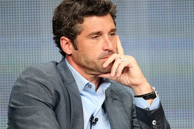 Actor Patrick Dempsey speaking in Beverly Hills on July 25, 2013