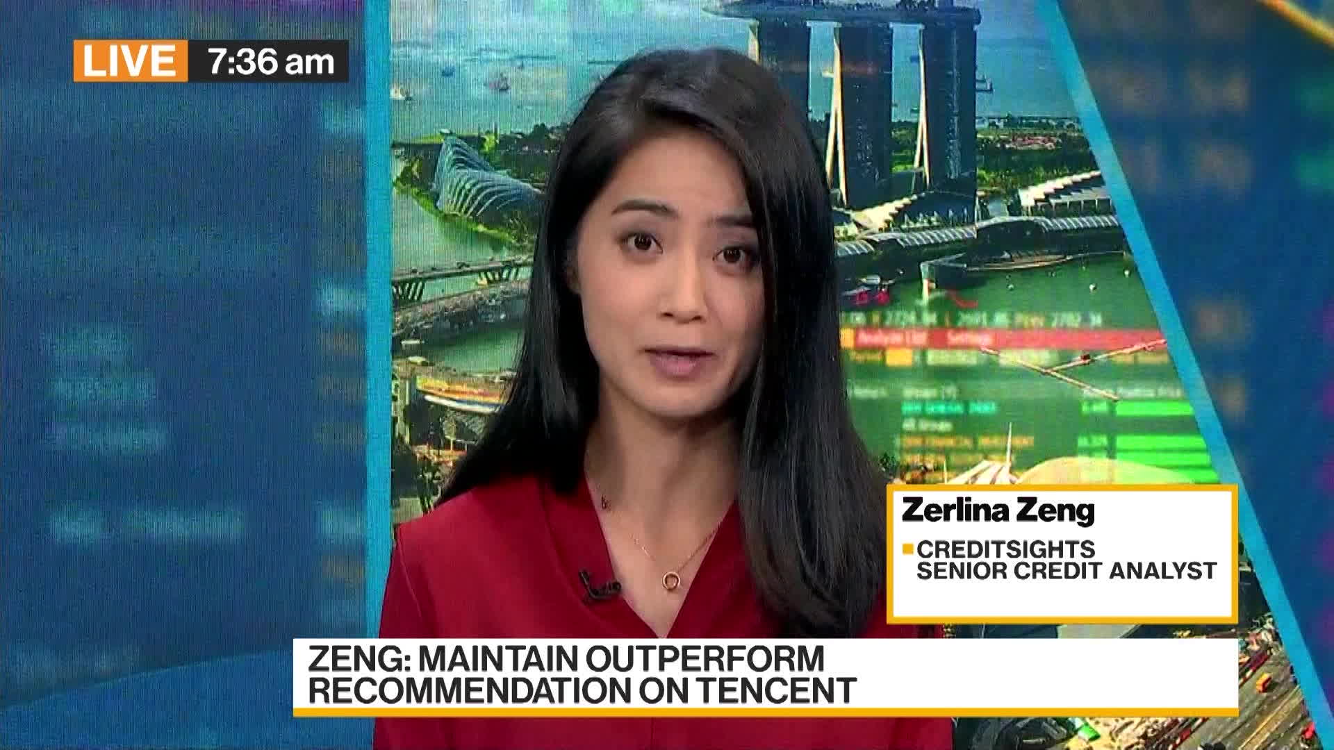 Watch CreditSights' Zeng on Tencent Earnings Preview Bloomberg