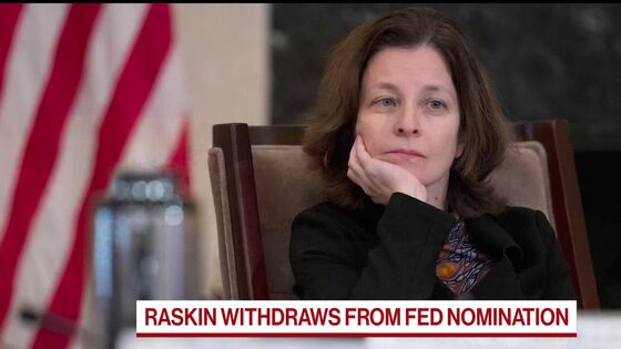 Wall Street Gets Reprieve From Fed Crackdown as Raskin Bows Out