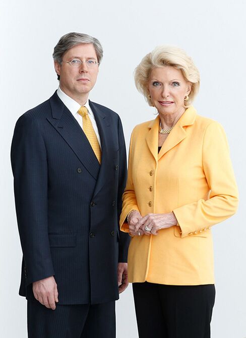 Maria-Elisabeth Schaeffler-Thumann and Georg F.W. Schaeffler.