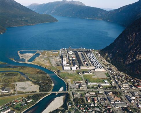 A Hydro Power Plant In Norway