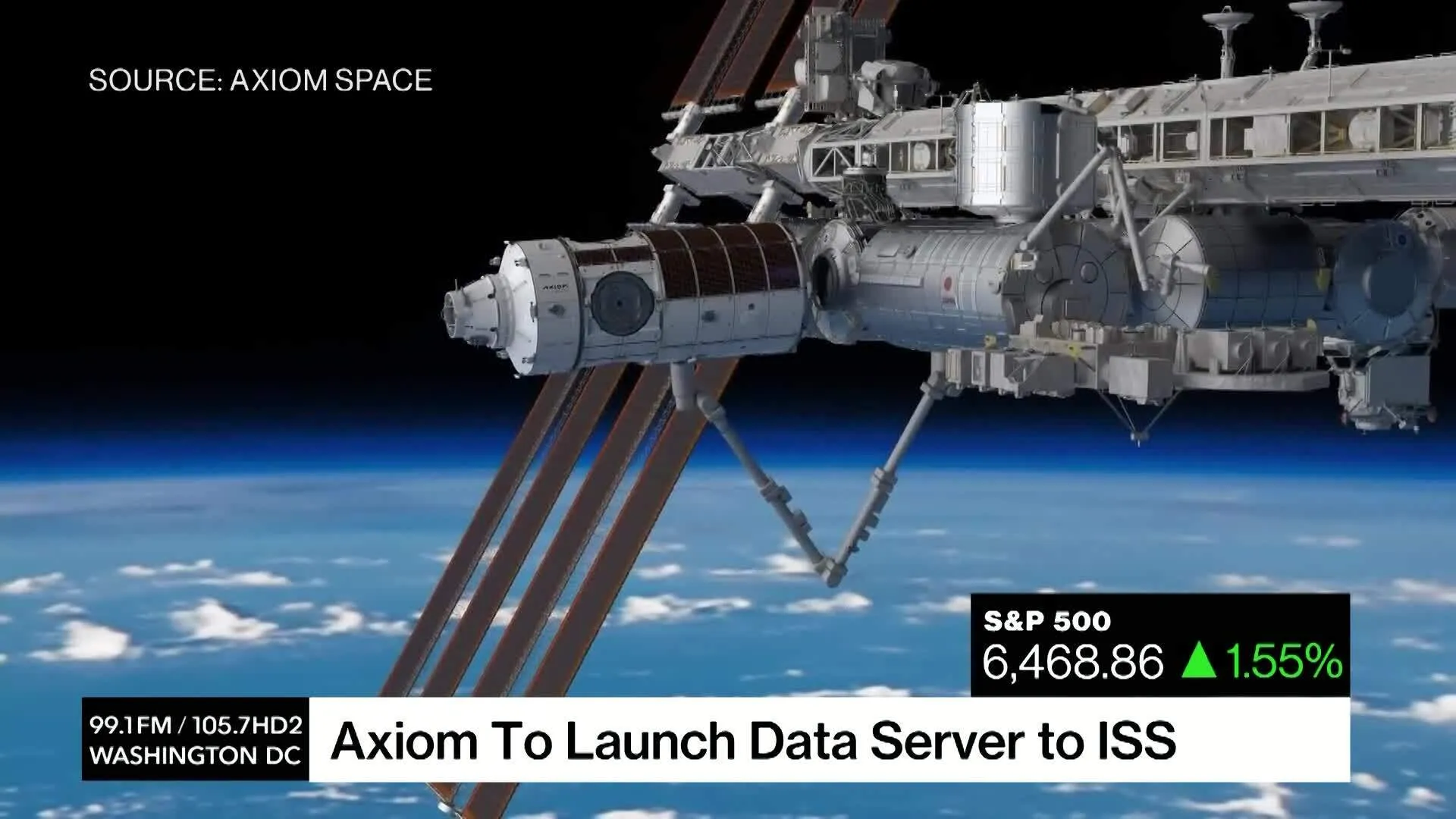 Watch Axiom to Launch Data Server to International Space Station ...