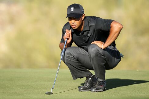 Golfer Tiger Woods